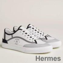 Hermes Men's Get Sneakers in Multicolour Calfskin