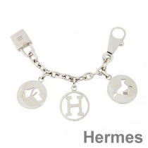 Hermes Silver Breloque Bag Charm
