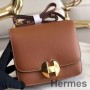 Hermes 2002 20cm Bag In Gold Evercolor Calfskin