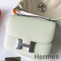 Hermes Constance 1-18 Mirror Bag In Vert Fizz Epsom Calfskin