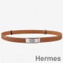 Hermes Kelly 18 Belt In Gold Epsom Leather