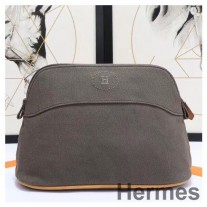 Husă de călătorie Hermes Medium Bolide Din Bumbac Taupe