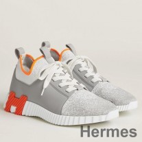 Adidași Hermes Depart pentru bărbați din tricot degradat gri