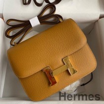 Geanta Hermes Constance 18 lucrata manual din piele de vitel Epsom susan