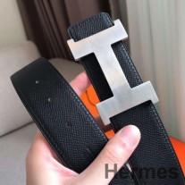 Hermes Constance 2 Kemer Tokası ve Siyah Epsom 42MM Kayış