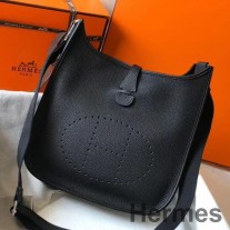 Hermes Evelyne III 29 PM Siyah Clemence Deri Çanta