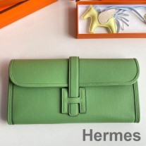 Hermes Jige Elan 29 Vert Criquet Swift Dana Derisi Clutch Çanta