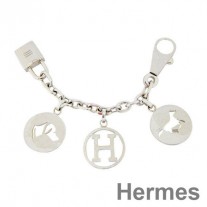 Hermes Gümüş Breloque Çanta Charm'ı