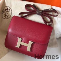 Hermes Constance 18 Yakut Epsom Deriden El Yapımı Çanta
