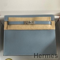 Hermes Kelly Danse II Laukku Sininen Lin Evercolor Calfskin
