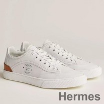 Hermes Miesten lenkkarit valkoista vasikannahkaa