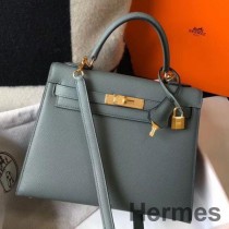 Hermes Kelly 28cm laukku Vert Amande Epsom Leather GHW