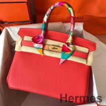 Handgefertigte Hermes Birkin 30-Tasche aus rosafarbenem Extreme Clemence-Leder