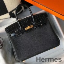 Hermes Touch Birkin 25cm schwarze Tasche in limitierter Auflage