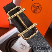 Hermes Royal 38MM vändbart bälte i Cafe Clemence-läder
