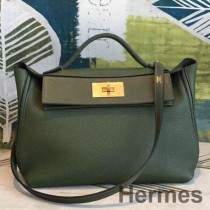 Borsa Hermes 24/24 29 In pelle di vitello Canopee Clemence