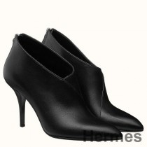 Stivaletto Hermes Virginia In Pelle Nera