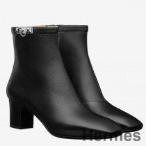 Hermes Black Calfskin Power Tosaithe Íseal