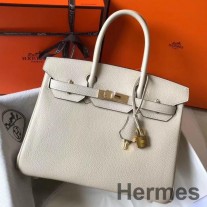 Hermes Birkin torba od 30 cm od Beton Clemence kože GHW