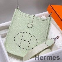 Hermes Evelyne III TPM torba od Vert Fizz Clemence kože