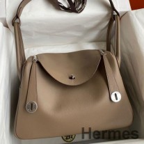 Hermes リンディ 30 ハンドメイドバッグ トープ スイフト カーフスキン