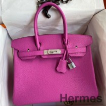 Hermes バーキン 30 ルトゥルヌ ハンドメイド バッグ マグノリア クレマンス レザー