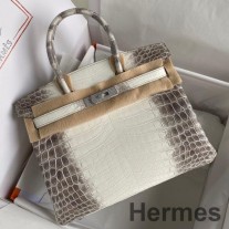 Hermes Diamond Birkin taška 30 cm z himalájskej krokodílej kože Niloticus