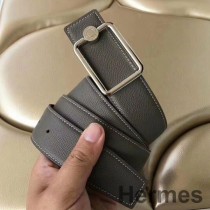 Hermes Oscar pracka 40 MM opasok Etoupe obojstranná koža