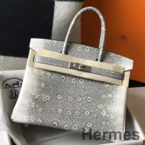 Hermes 버킨 25cm 백 옴브레 엠보싱 천연 도마뱀 소재