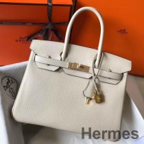 Hermes 버킨 베톤 클레멘스 가죽 GHW 소재 30cm 백