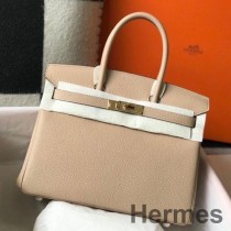 트렌치 클레멘스 가죽 GHW 소재의 Hermes 버킨 35cm 백