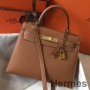 Hermes Kelly 28cm 골드 엡솜 가죽 가방 GHW