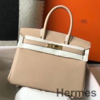 Torba Hermes Birkin 35 cm ze skóry okopowej Clemence GHW