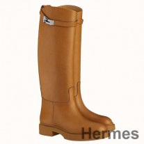 Botas Hermes Variation en piel de becerro marrón