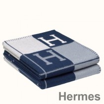 Hermes Bleu Avalon III Plaid