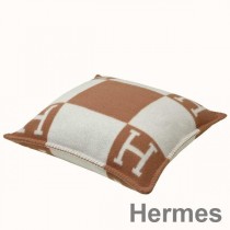 Hermes Camel Petit Avalon Oreiller