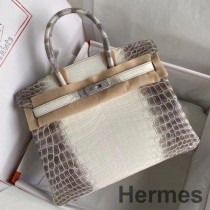 Hermes Diamond Birkin 30cm En Peau De Crocodile Niloticus De L'Himalaya