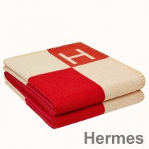 Hermes Geranium Avalon Vibration Plaid