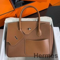 Hermes Birkin 30 en Desordre táska arany Swift és Clemence bőrből
