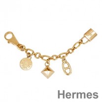 Hermes Gold Breloque Olga táskavarázs