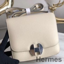 Hermes 2002 20 cm-es Craie Evercolor borjúbőr táska