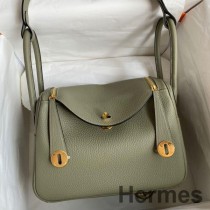 Hermes Lindy 26 kézzel készített táska Sauge Clemence bőrből