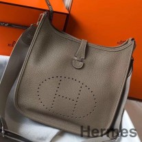 Hermes Evelyne III 29 PM tas in Tourterelle Clemence-leer