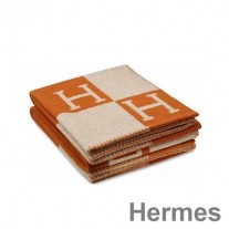 Hermes oranje Avalon werpdeken