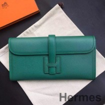 Hermes Jige Elan 29 handtas van malachiet Epsom kalfsleer