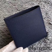 Hermes mørkeblå MC² Copernic kompakt lommebok