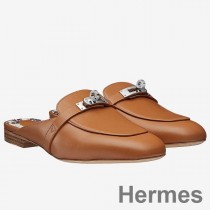 Hermes Oz muldyr i karamellkalveskinn